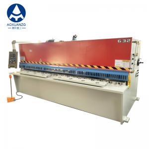 China QC12K-6*3200mm Hydraulic Shears Cutting Metal Plate Price CNC Press Shearing Machine on sale