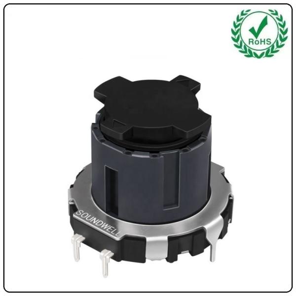 Cheap Hollow Shaft Rotary Encoder Push 15 pulse 30 Soundwell Ring Encoder Switch 21mm Incremental Encoder EC21 for sale