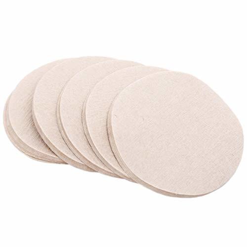 Cheap 100pcs Round Coffee Filter Moka Pot Paper Filter For Espresso Coffee Maker for sale