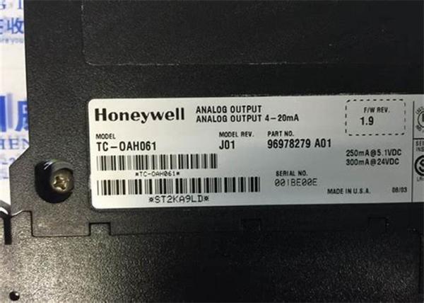 Cheap HONEYWELL TC-OAH061 ANALOG OUTPUT MODULE 6 GALVANICALLY ISOLATED CHANNELS for sale