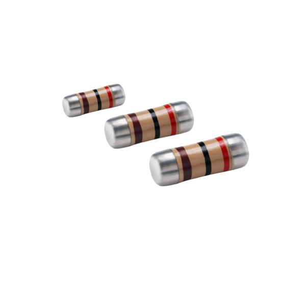 Cheap SMD MELF Resistor , None leaded Carbon Type Resistors 0204 / 0207 / 0309 for sale