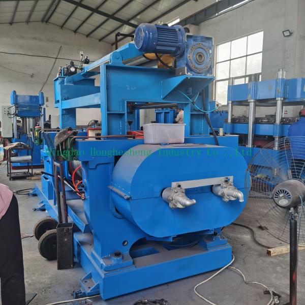 Cheap Synthetic Rubber Open Mixing Mill Machine 50HRC 60HRC With Dual Output Reducer for sale
