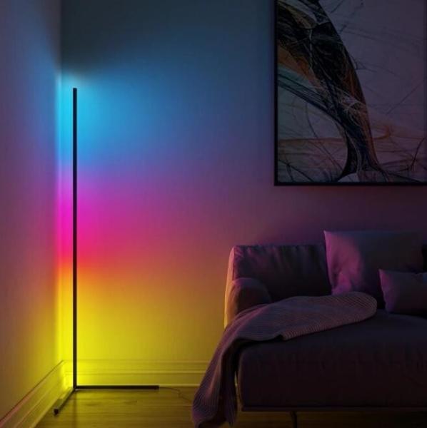 Cheap 140cm Color Changing Other LED Lights Corner Linear Floor Lamp for sale