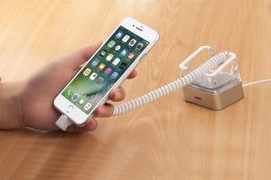 China COMER anti-theft Smartphone Mobile Security Display Stand with alarm and charging on sale