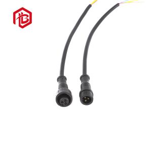 China Custom M11 Waterproof Wire PVC Injection Male And Female Plug Connector Outdoor Electric Vehicle Breeding LED Lighting Connector on sale