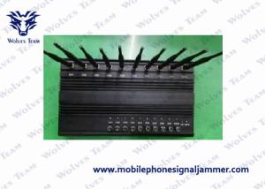 China 10 bands Adjustable All GSM CDMA 3G 4G Mobile Phone WIFI GPS Lojack Signal Jammer on sale