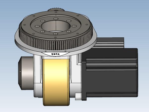 Cheap Steerable Low Voltage BLDC AC Motor Drive Wheel With Servo Traction Motor 48V 1000W for sale