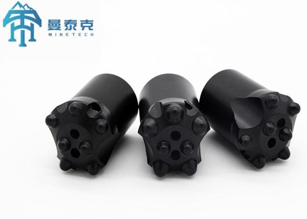 Cheap 34mm 7 Degree Tapered Button Bit With Zin Coated Inside Mining Tools for sale