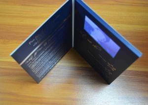 Best 4.3 inch customized artwork lcd video brochure card built-in 128MB,rechargeable battery,speaker wholesale