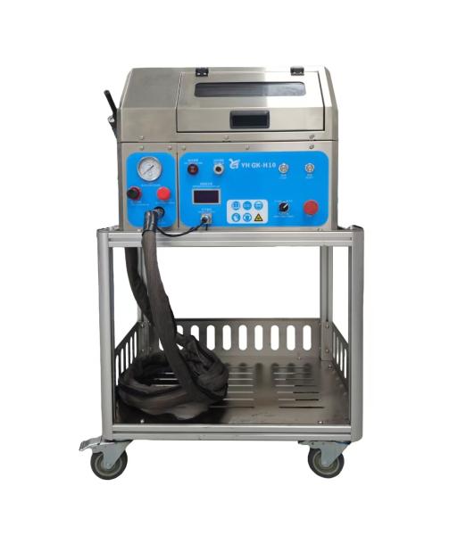 Cheap Industrial Co2 Dry Ice Machine With 4m Ice Spraying Tube And 0-0.2kg/min Dry Ice Flow for sale
