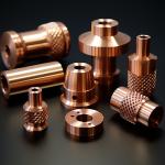 Durable Copper CNC Machining Parts Custom CNC Precise Machine Service