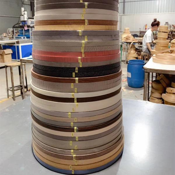 Cheap Recycled Durable Wood Edge Banding Multipurpose With EVA Glue for sale