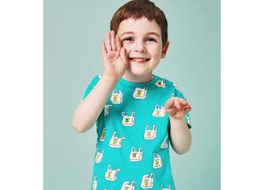 Best Boys Summer Short Sleeve Children's Style Clothing / Cute Printing Cotton Baby Clothes wholesale