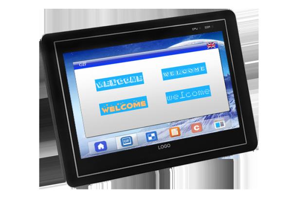 Cheap 7 Inch TFT LCD Resistive Touch Screen HMI With Isolated Power Supply for sale