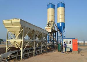 Fixed Skip Hopper Simple Concrete Batch Plant 50m3 With Automatic Control System