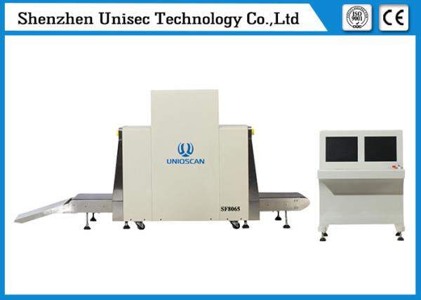 Cheap SF8065 Tunnel Size X Ray Baggage Scanner Checking Machine UNIQSCAN Original for sale