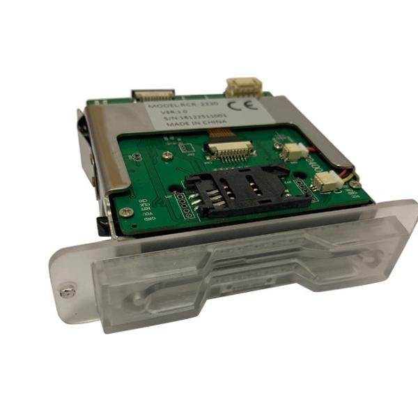 Cheap Plug And Play Contactless RFID Hybrid Card Reader Semi Transparent Bezel for sale