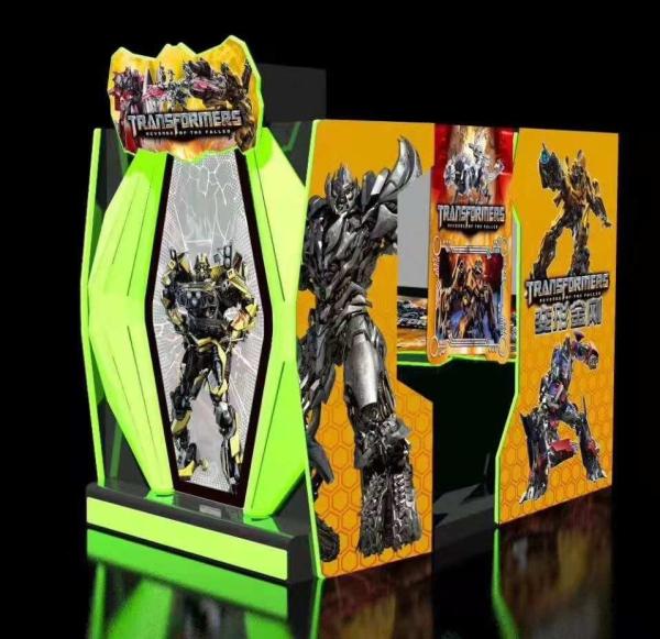 Cheap Transformer Video Game Machine / Shooting Game Cabinet In Amusement Park  for sale