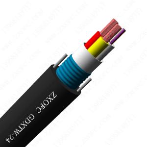 Best Composite 8 Core Hybrid Fiber Optic Cable Copper Electric Wire G652D Steel Tape Armored wholesale
