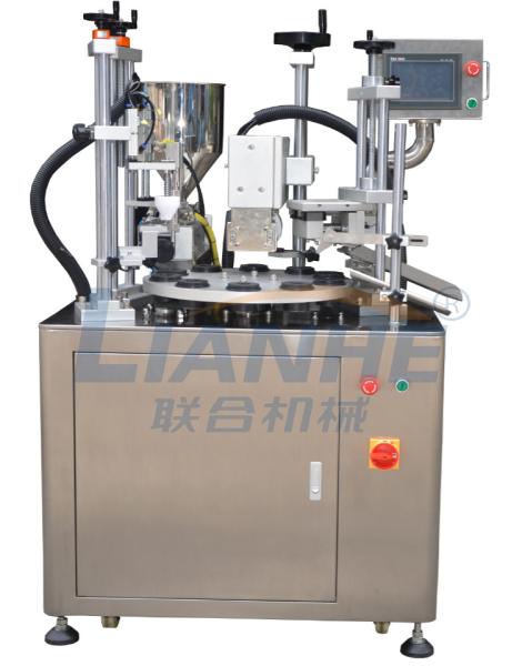 Cheap Semi Automatic Tube Filling Machine 5-250ml Multifunctional Durable for sale