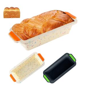 Best Non Stick Rectangle Loaf Toast Silicone Bread Pan wholesale