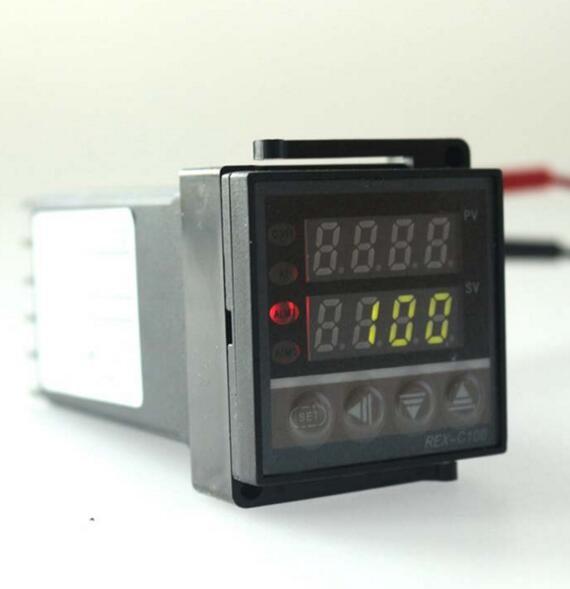 Cheap REX-C100 Relay Output PID Thermomstat Dual Digital Temperature Controller for sale