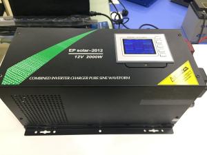 China 1000W 2KW 3KW 6KW Pure Sine Wave Inverter, Home use, with MPPT Solar controller, PWM, max charger current 60A, LCD on sale