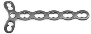 Best Phalange Metacarpal Titanum Locking Plate Y Shaped 1.2mm Thickness wholesale
