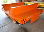 Precise pipe industry cable drum power rail coil transfer cart with cast wheel