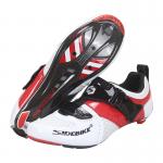 Triathlon Road Racing Bicycle Shoes Breathable Fast Dry Olympic Use