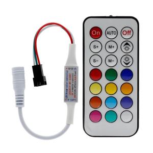 Best 21 Keys Mini RF Remote Controller , Magic Color Controller For LED 2811 2812 Pixel Strip wholesale