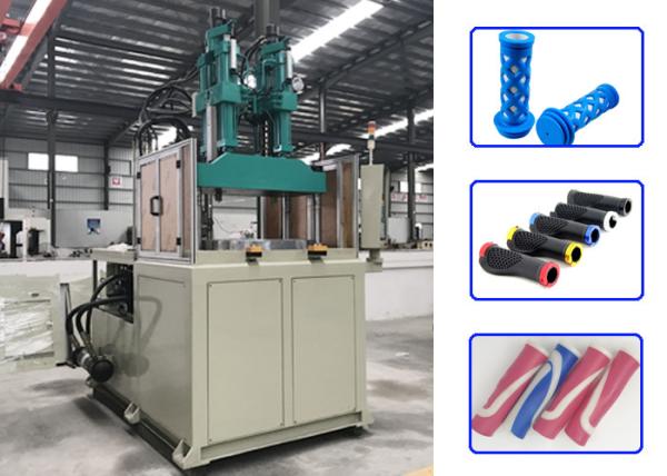 Cheap 2 Colors Automatic Injection Moulding Machine For Plastic Handlebar Grips for sale