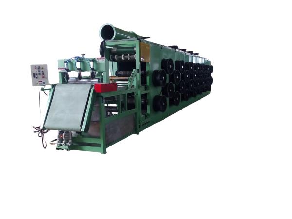 Cheap Automatic Batch Off Cooler SS304 Mesh Belt Rubber Batch Off Cooling Machine ISO2000 for sale