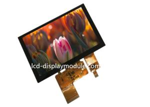 China 40 Pin 800 x 480 Capactive Touch LCD Module ,  12 O'Clock Direction 5.0 TFT LCD Module on sale