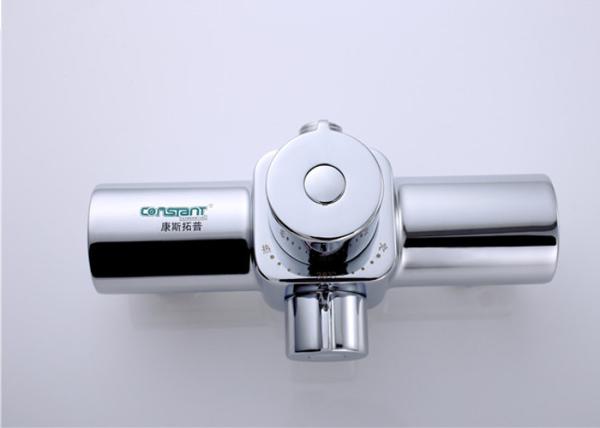 Cheap Solar Bath Thermostatic Mixing Valve High Precision Control 304 Stainless Steel Filter for sale