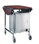 Best Folding Guest Room Service Trolley With Thermal Box Buffet Equipment wholesale