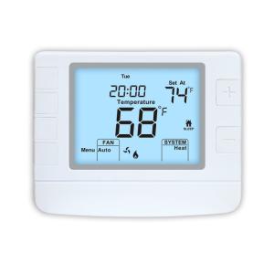 Single Stage Programmable 2 Heating And 1 Cooling 24V  LCD Display Digital Room Thermostat Air Conditioning System