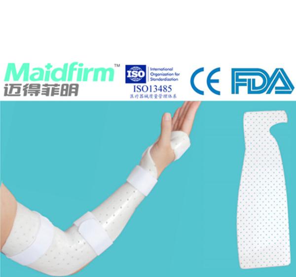 Cheap Waterproof Custom Thermoplastic Splint Elbow And Wrist Immobilization for sale