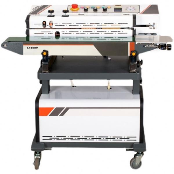 Cheap Automatic Vertical Horizontal 2 In 1 Sealing Machine Continuous Band Sealer With Printer Solid-Ink Coding Nitrogen Flushing for sale