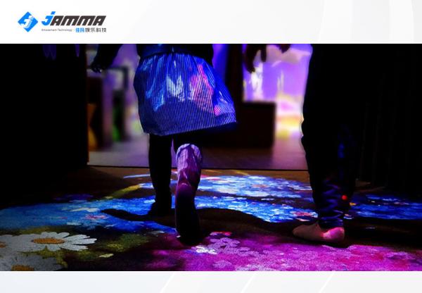 Dynamic Ground Interactive Floor Projector Games for Kids Multiplayer Custom