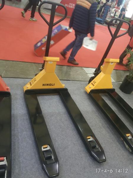 Cheap Warehouse Pallet Jack With Weight Scale Pallet Weighing Machine 2000Kg for sale