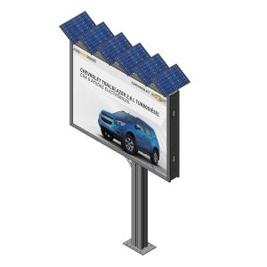 Best Light Galvanized Steel Structure Frame House Advertising Display Banner Signboard Billboard wholesale