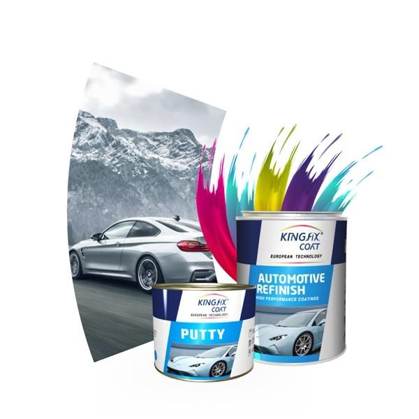 High Solid Liquid Auto Paint Hardener 2K Automotive Spray Paint With Hardener