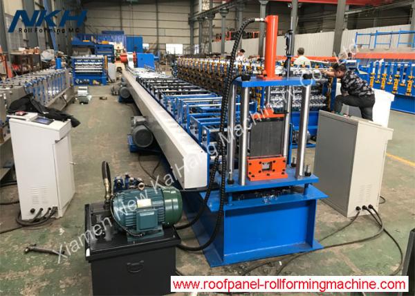 Cheap U Shape Slide Door Steel Frame Roll Forming Machine 12 Months Warranty for sale