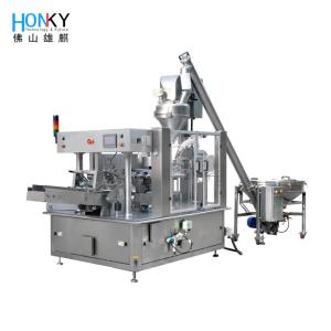 China Automatic Doypack Bag Stand Up Pouch Filling Machine Paste Sauce Pouch Filling Liquid Machine Doy Pouch Packing Machine on sale
