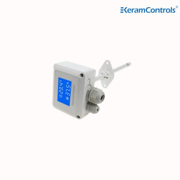 Cheap LCD Display Duct Temperature And Humidity Transmitter 4-20mA for sale