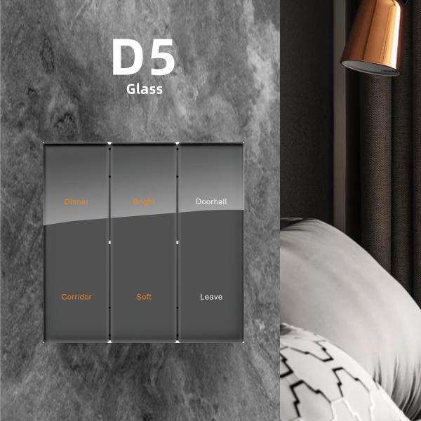 Cheap Smart RS485 Programmable Wall Switch Digital Push Button Tact Switch for sale