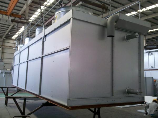 Cheap R717 / R22 / Ammonia Evaporative Condenser 1.98 Mpa With Air Discharge System for sale