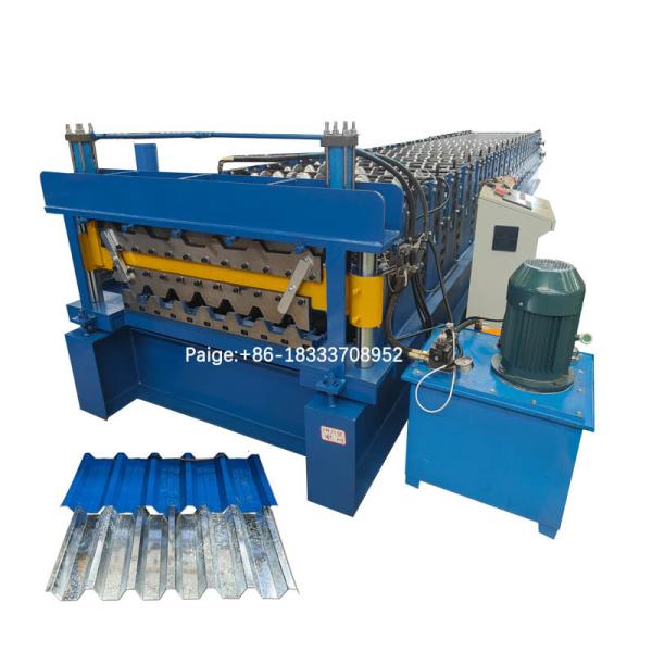 Cheap Color Steel Double Layer Roll Forming Machine For C44 C38 C10 C20 for sale