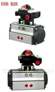 AT series double action(DA) and spring return （SR) air rotary actuator with limit switch box